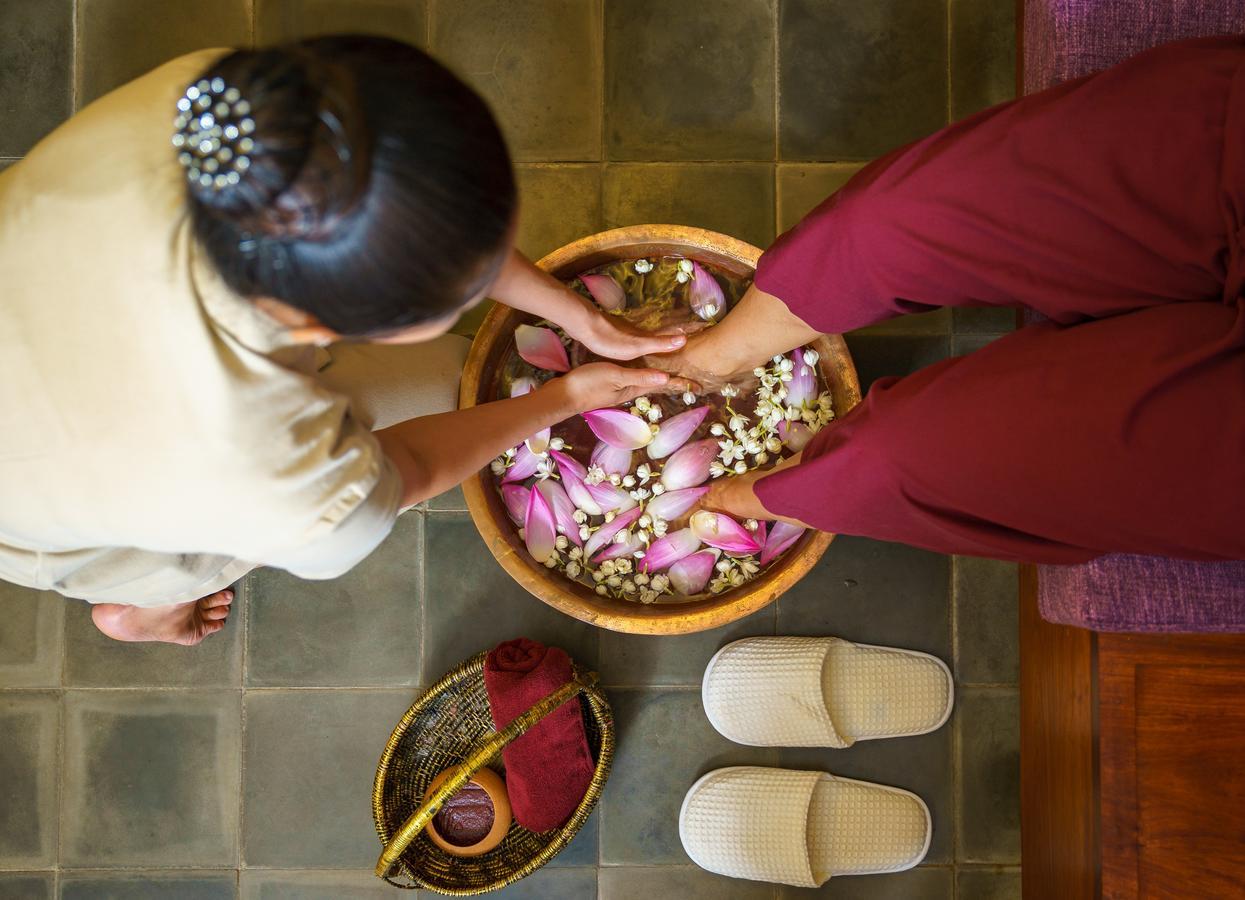 فندق جولدن تيمبل ريزيدانس سيام ريب المظهر الخارجي الصورة Thai foot massage