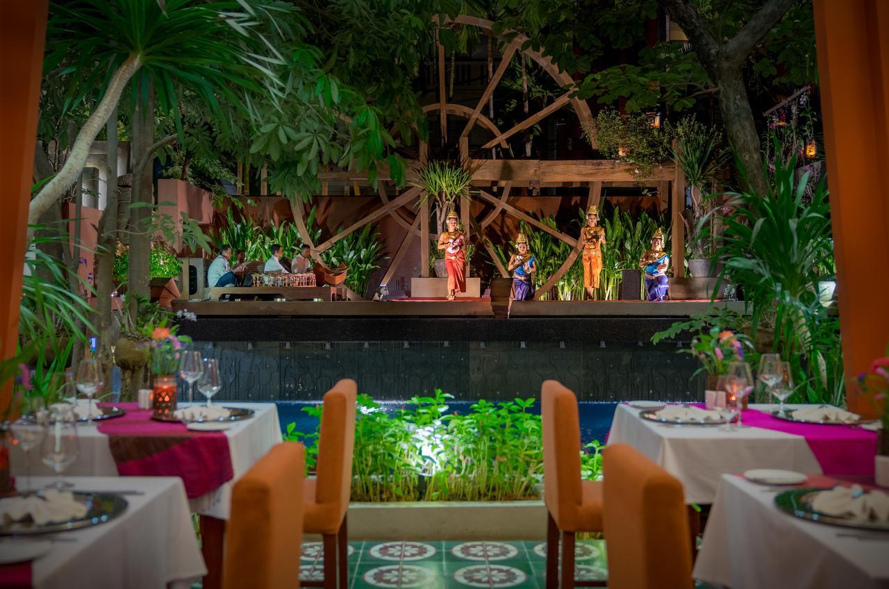 فندق جولدن تيمبل ريزيدانس سيام ريب المظهر الخارجي الصورة The restaurant's interior